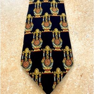 MUSEUM OF ART MODERN DRESS SUIT DESIGNER NECKTIE TIE Nice!!